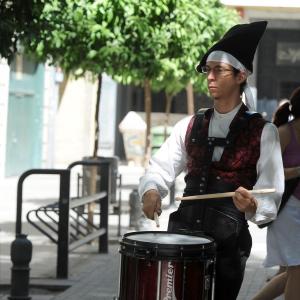 Fotografía de VI encuentro de músicos celtas en la Malahá.  Pasacalles por Granada - 
