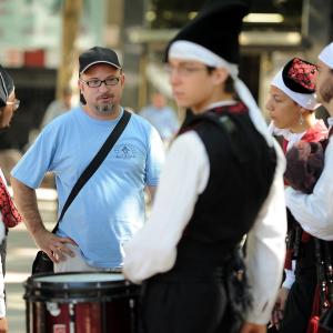 Fotografía de VI encuentro de músicos celtas en la Malahá.  Pasacalles por Granada - 