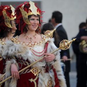 Fotografía de Desfiles de Moros y Cristianos (galería 2) - Comparsas de moros y cristianos de Cúllar