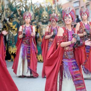 Fotografía de Desfiles de Moros y Cristianos (galería 2) - Comparsas de moros y cristianos de Cúllar