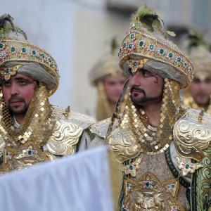 Fotografía de Desfiles de Moros y Cristianos (galería 2) - Comparsas de moros y cristianos de Cúllar