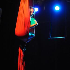 Fotografía de Muestra fin de curso de telas y trapecio en Animasur - CAU