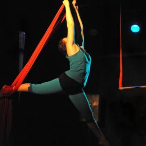 Fotografía de Muestra fin de curso de telas y trapecio en Animasur - CAU