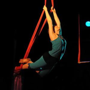 Fotografía de Muestra fin de curso de telas y trapecio en Animasur - CAU