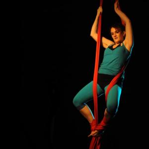 Fotografía de Muestra fin de curso de telas y trapecio en Animasur - CAU