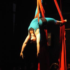 Fotografía de Muestra fin de curso de telas y trapecio en Animasur - CAU