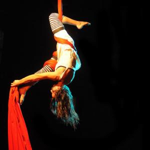 Fotografía de Muestra fin de curso de telas y trapecio en Animasur - CAU