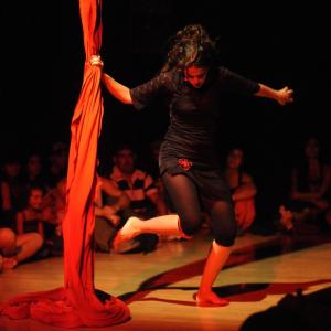 Fotografía de Muestra fin de curso de telas y trapecio en Animasur - CAU