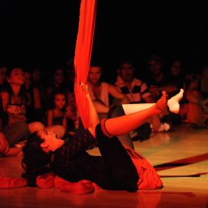 Fotografía de Muestra fin de curso de telas y trapecio en Animasur - CAU