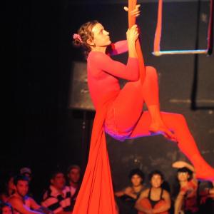 Fotografía de Muestra fin de curso de telas y trapecio en Animasur - CAU