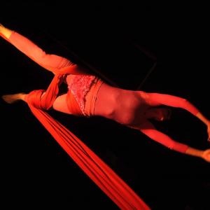 Fotografía de Muestra fin de curso de telas y trapecio en Animasur - CAU