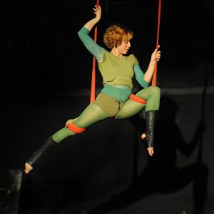 Fotografía de Muestra fin de curso de telas y trapecio en Animasur - CAU