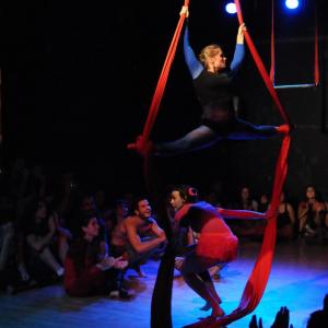 Fotografía de Muestra fin de curso de telas y trapecio en Animasur - CAU