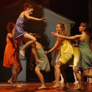 Fotografía de Ensayo Almaa - Conservatorio de Danza