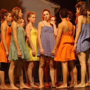 Fotografía de Ensayo Almaa - Conservatorio de Danza