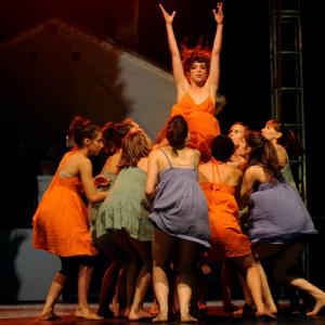 Fotografía de Ensayo Almaa - Conservatorio de Danza