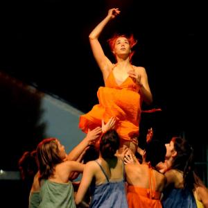 Fotografía de Ensayo Almaa - Conservatorio de Danza