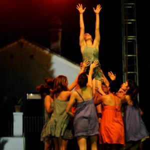 Fotografía de Ensayo Almaa - Conservatorio de Danza