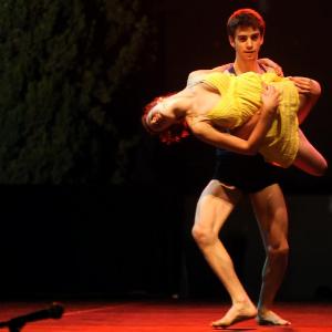 Fotografía de Ensayo Almaa - Conservatorio de Danza