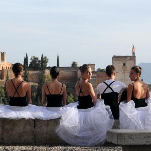Fotografía de Preparación Calendario 2009 - Conservatorio de Danza