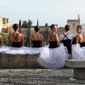 Fotografía de Preparación Calendario 2009 - Conservatorio de Danza