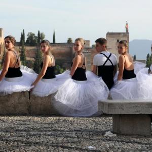 Fotografía de Preparación Calendario 2009 - Conservatorio de Danza