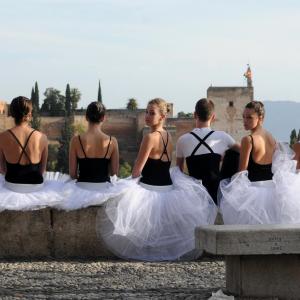 Fotografía de Preparación Calendario 2009 - Conservatorio de Danza