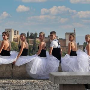 Fotografía de Preparación Calendario 2009 - Conservatorio de Danza