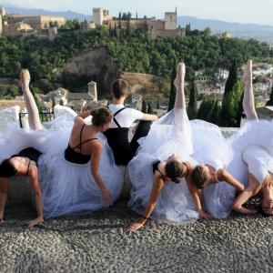 Fotografía de Preparación Calendario 2009 - Conservatorio de Danza