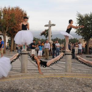 Fotografía de Preparación Calendario 2009 - Conservatorio de Danza