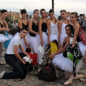 Fotografía de Preparación Calendario 2009 - Conservatorio de Danza