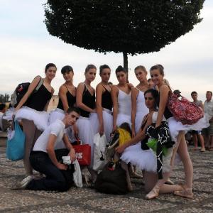 Fotografía de Preparación Calendario 2009 - Conservatorio de Danza