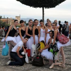 Fotografía de Preparación Calendario 2009 - Conservatorio de Danza