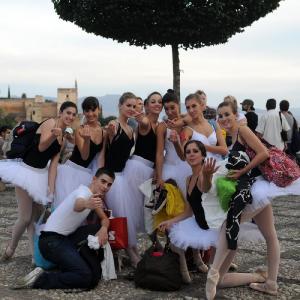 Fotografía de Preparación Calendario 2009 - Conservatorio de Danza