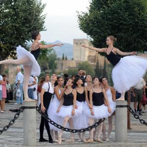 Fotografía de Preparación Calendario 2009 - Conservatorio de Danza