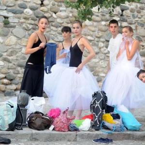 Fotografía de Preparación Calendario 2009 - Conservatorio de Danza