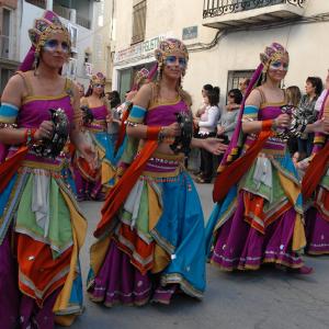 Fotografía de Desfiles de Moros y Cristianos en Cúllar - Comparsas de moros y cristianos de Cúllar