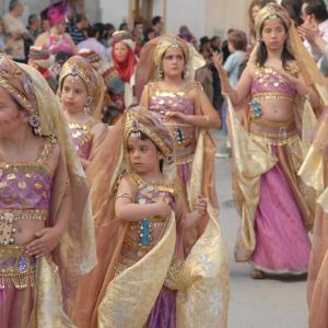 Fotografía de Desfiles de Moros y Cristianos en Cúllar - Comparsas de moros y cristianos de Cúllar