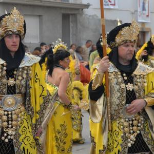 Fotografía de Desfiles de Moros y Cristianos en Cúllar - Comparsas de moros y cristianos de Cúllar