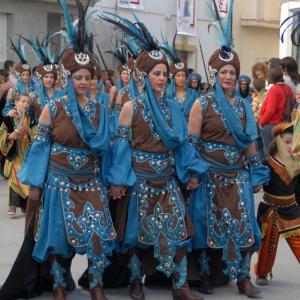 Fotografía de Desfiles de Moros y Cristianos en Cúllar - Comparsas de moros y cristianos de Cúllar