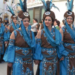 Fotografía de Desfiles de Moros y Cristianos en Cúllar - Comparsas de moros y cristianos de Cúllar