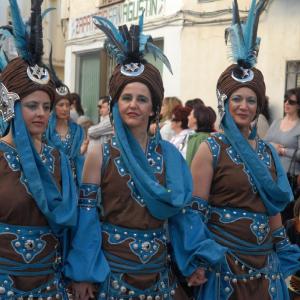 Fotografía de Desfiles de Moros y Cristianos en Cúllar - Comparsas de moros y cristianos de Cúllar