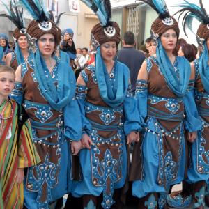 Fotografía de Desfiles de Moros y Cristianos en Cúllar - Comparsas de moros y cristianos de Cúllar