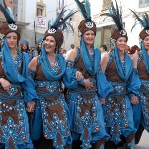 Fotografía de Desfiles de Moros y Cristianos en Cúllar - Comparsas de moros y cristianos de Cúllar
