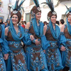 Fotografía de Desfiles de Moros y Cristianos en Cúllar - Comparsas de moros y cristianos de Cúllar