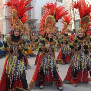 Fotografía de Desfiles de Moros y Cristianos en Cúllar - Comparsas de moros y cristianos de Cúllar