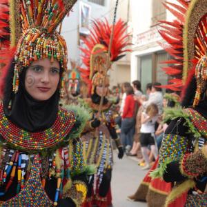 Fotografía de Desfiles de Moros y Cristianos en Cúllar - Comparsas de moros y cristianos de Cúllar