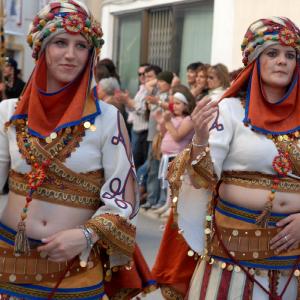 Fotografía de Desfiles de Moros y Cristianos en Cúllar - Comparsas de moros y cristianos de Cúllar