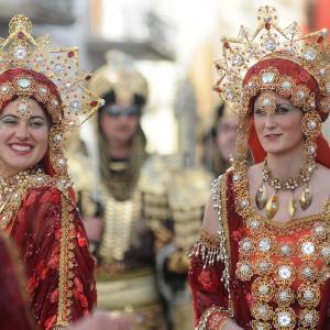Fotografía de Desfiles de Moros y Cristianos en Cúllar - Comparsas de moros y cristianos de Cúllar