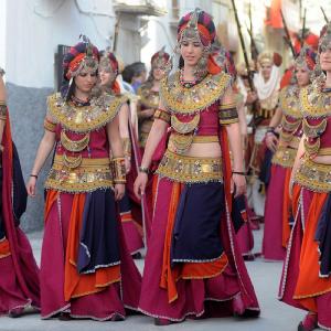 Fotografía de Desfiles de Moros y Cristianos en Cúllar - Comparsas de moros y cristianos de Cúllar